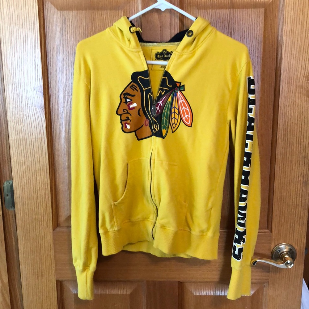 Women’s Blackhawks Hoodie Size Large by Red Jacket